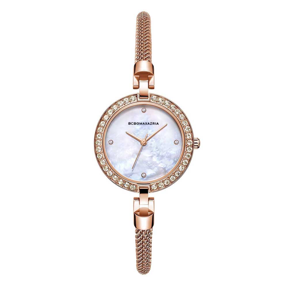 BCBGMAXAZRIA QUARTZ ROSE GOLD STAINLESS STEEL BG50666003 WOMEN'S WATCH - H2 Hub Watches