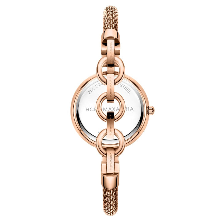 BCBGMAXAZRIA QUARTZ ROSE GOLD STAINLESS STEEL BG50666003 WOMEN'S WATCH - H2 Hub Watches