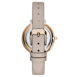BCBGMAXAZRIA BG50668004 GREY LEATHER STRAP WOMEN'S WATCH - H2 Hub Watches