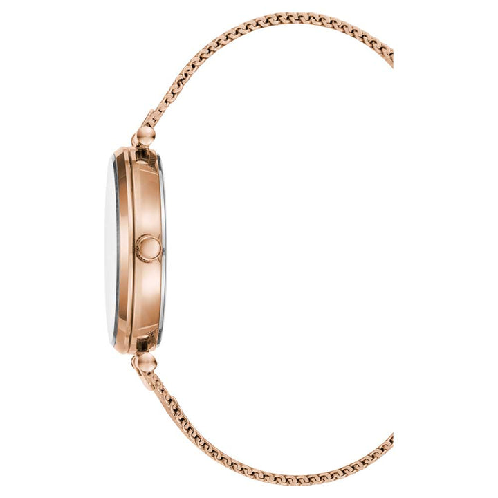BCBGMAXAZRIA QUARTZ ROSE GOLD BG50671003 MESH STRAP WOMEN'S WATCH - H2 Hub Watches