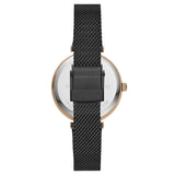 BCBGMAXAZRIA QUARTZ ROSE GOLD STAINLESS STEEL BG50671004 BLACK MESH STRAP WOMEN'S WATCH - H2 Hub Watches