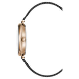 BCBGMAXAZRIA QUARTZ ROSE GOLD STAINLESS STEEL BG50671004 BLACK MESH STRAP WOMEN'S WATCH - H2 Hub Watches