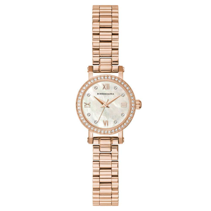 BCBGMAXAZRIA QUARTZ ROSE GOLD STAINLESS STEEL BG50673001 WOMEN'S WATCH - H2 Hub Watches