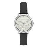 BCBGMAXAZRIA BG50676001 BLACK LEATHER STRAP WOMEN'S WATCH - H2 Hub Watches