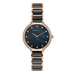 BCBGMAXAZRIA BG50678007 BLACK CERAMIC STRAP WOMEN'S WATCH - H2 Hub Watches