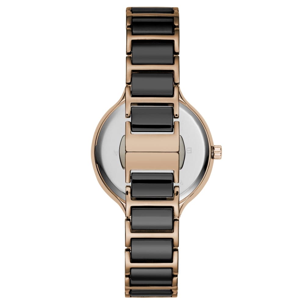 BCBGMAXAZRIA BG50678007 BLACK CERAMIC STRAP WOMEN'S WATCH - H2 Hub Watches