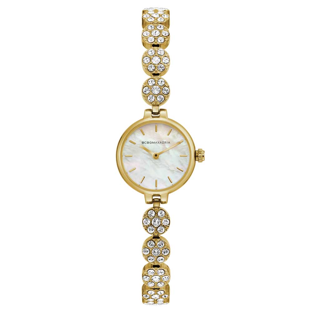 BCBGMAXAZRIA QUARTZ GOLD STAINLESS STEEL BG50681001 WOMEN'S WATCH - H2 Hub Watches