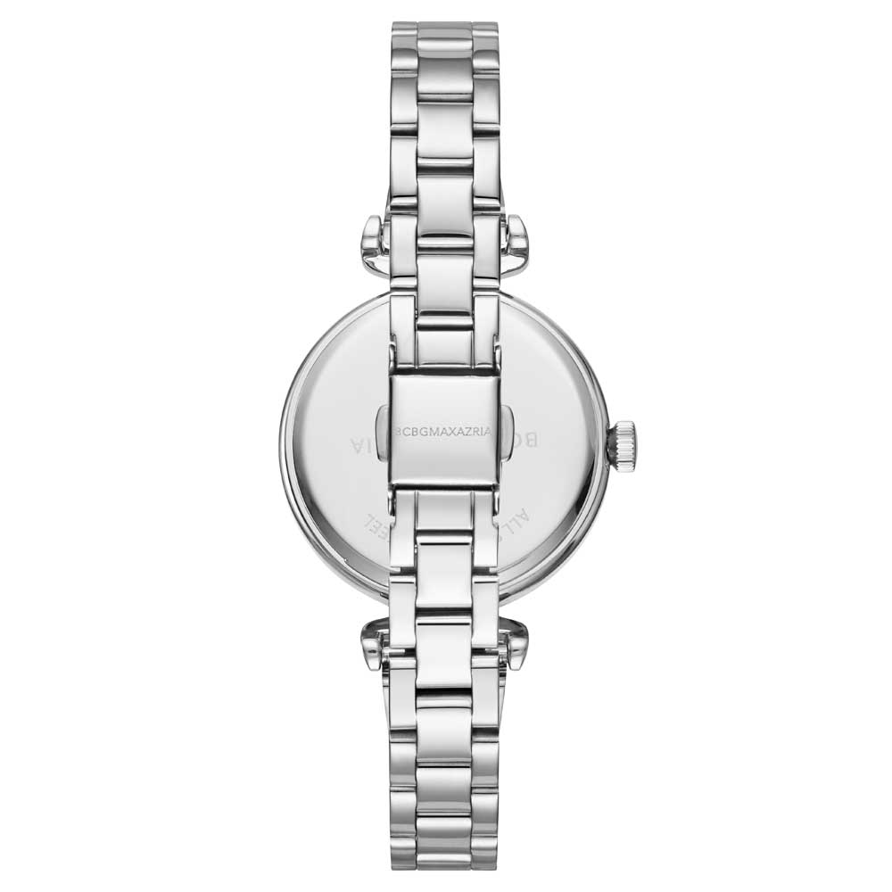 BCBGMAXAZRIA QUARTZ SILVER STAINLESS STEEL BG50682001 WOMEN'S WATCH - H2 Hub Watches