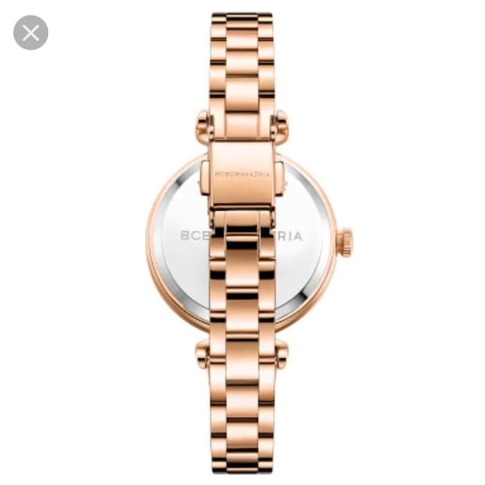BCBGMAXAZRIA QUARTZ ROSE GOLD STAINLESS STEEL BG50682003 WOMEN'S WATCH - H2 Hub Watches