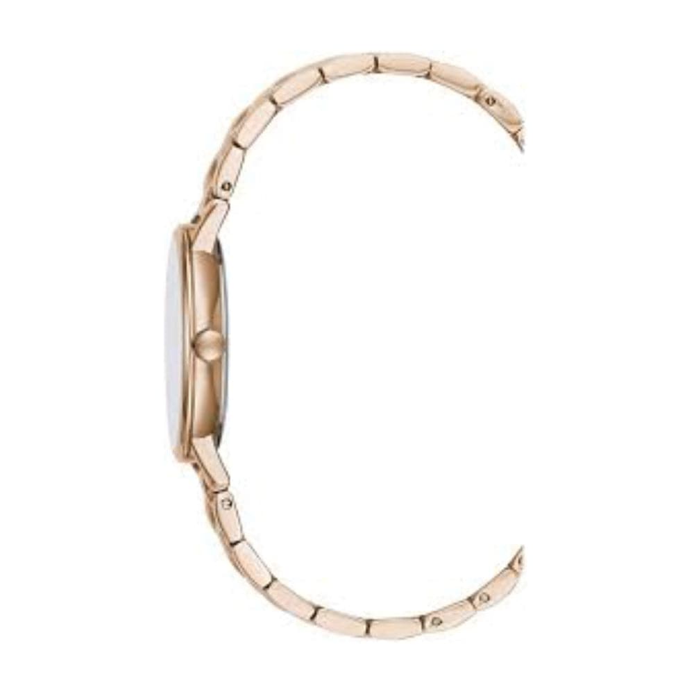 BCBGMAXAZRIA QUARTZ ROSE GOLD MINIMALIST STAINLESS STEEL BG50822002 WOMEN'S WATCH - H2 Hub Watches