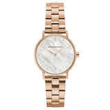 BCBGMAXAZRIA QUARTZ ROSE GOLD MINIMALIST STAINLESS STEEL BG50822002 WOMEN'S WATCH - H2 Hub Watches