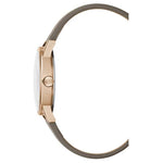 BCBGMAXAZRIA QUARTZ BROWN FLORAL LEATHER BG50827001 WOMEN'S WATCH - H2 Hub Watches