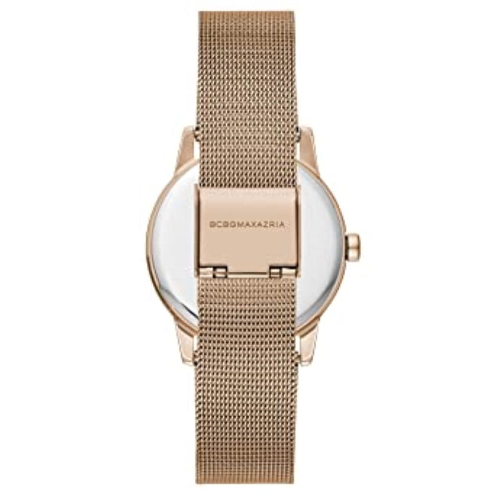 BCBGMAXAZRIA QUARTZ ROSE GOLD STAINLESS STEEL BG50827002 WOMEN'S WATCH - H2 Hub Watches