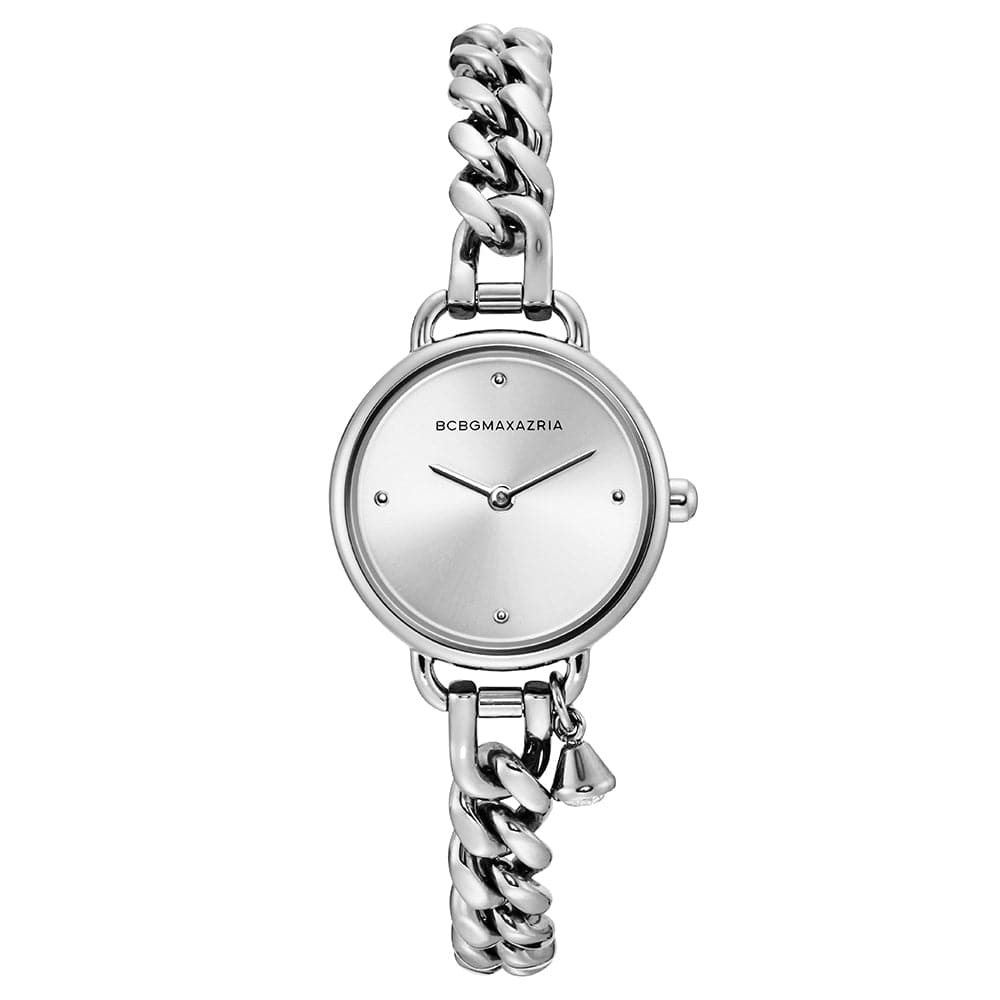 BCBGMAXAZRIA QUARTZ SILVER STAINLESS STEEL BG50830001 WOMEN'S WATCH - H2 Hub Watches