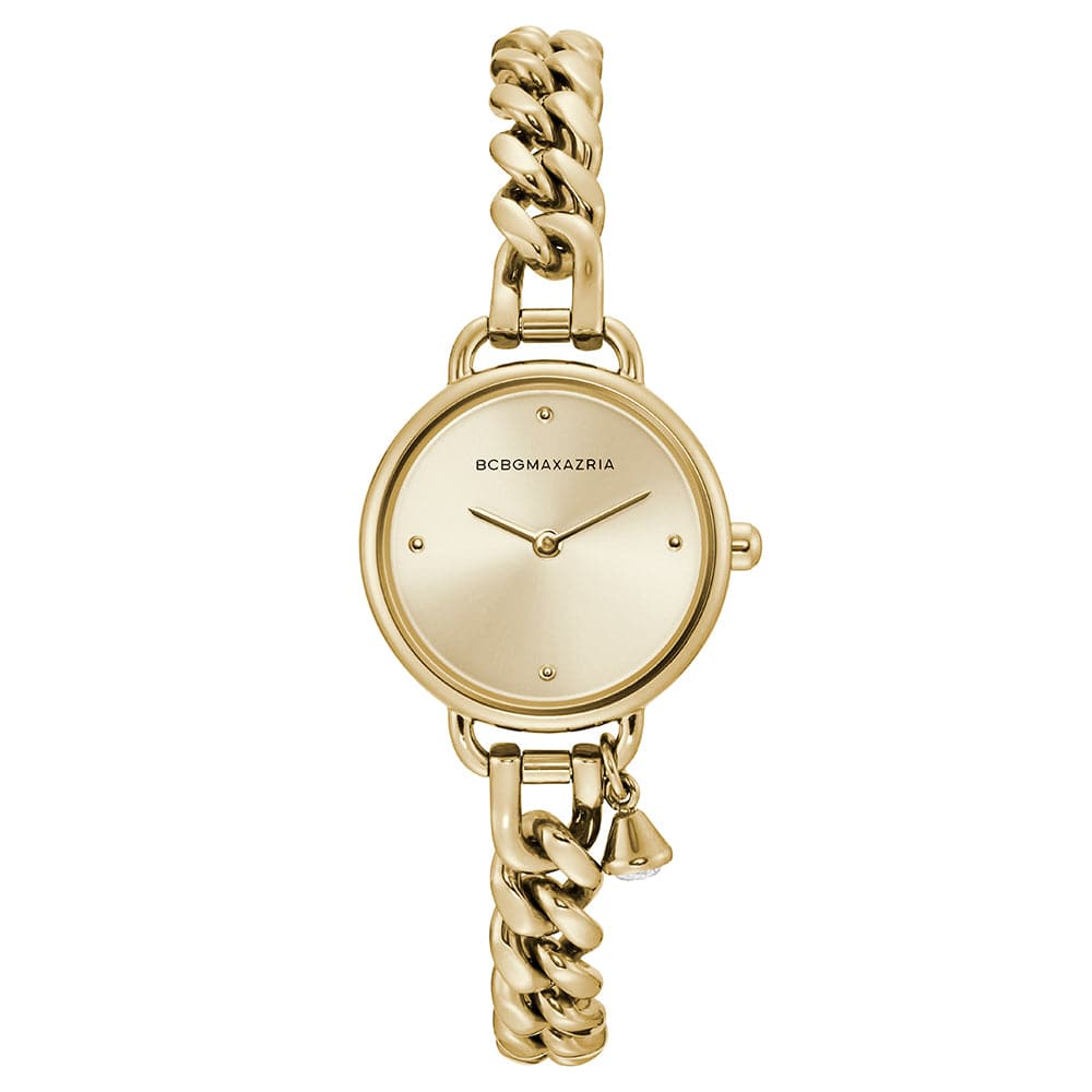 BCBGMAXAZRIA QUARTZ GOLD STAINLESS STEEL BG50830003 WOMEN'S WATCH - H2 Hub Watches