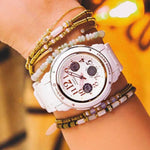 CASIO BABY-G BGA-150EF-4BDR DIGITAL QUARTZ PINK RESIN WOMEN'S WATCH - H2 Hub Watches