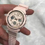 CASIO BABY-G BGA-150EF-4BDR DIGITAL QUARTZ PINK RESIN WOMEN'S WATCH - H2 Hub Watches