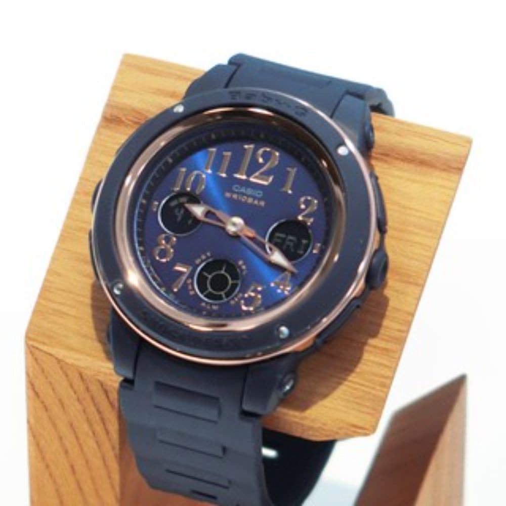CASIO BABY-G BGA-150PG-2B2DR DIGITAL QUARTZ BLUE RESIN WOMEN'S WATCH - H2 Hub Watches