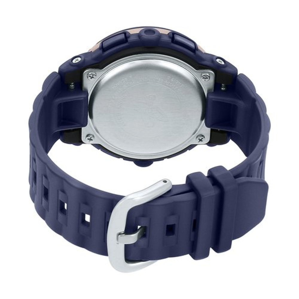 CASIO BABY-G BGA-150PG-2B2DR DIGITAL QUARTZ BLUE RESIN WOMEN'S WATCH - H2 Hub Watches
