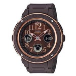 CASIO BABY-G BGA-150PG-5B2DR DIGITAL QUARTZ BROWN RESIN WOMEN'S WATCH - H2 Hub Watches