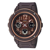 CASIO BABY-G BGA-150PG-5B2DR DIGITAL QUARTZ BROWN RESIN WOMEN'S WATCH - H2 Hub Watches