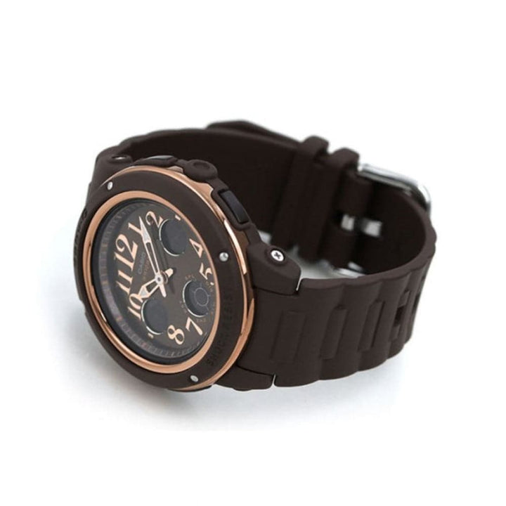 CASIO BABY-G BGA-150PG-5B2DR DIGITAL QUARTZ BROWN RESIN WOMEN'S WATCH - H2 Hub Watches