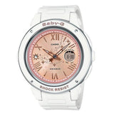 CASIO BABY-G BGA-150ST-7ADR DIGITAL SHOOTING STAR SERIES WHITE WOMEN'S WATCH