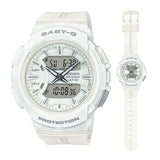 CASIO BABY-G BGA-240BC-7ADR WHITE RUBBER STRAP WOMEN'S WATCH