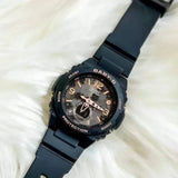CASIO BABY-G BGA-260FL-1ADR ANALOG DIGITAL BLACK RESIN WOMEN'S WATCH