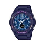 CASIO BABY-G BGA-260FL-2ADR BLUE ANALOG DIGITAL RESIN STRAP WOMEN'S WATCH