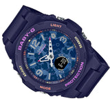 CASIO BABY-G BGA-260FL-2ADR BLUE ANALOG DIGITAL RESIN STRAP WOMEN'S WATCH