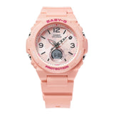 CASIO BABY-G BGA-260FL-4ADR PINK ANALOG DIGITAL PINK RESIN STRAP WOMEN'S WATCH