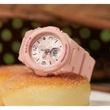 CASIO BABY-G BGA-260FL-4ADR PINK ANALOG DIGITAL PINK RESIN STRAP WOMEN'S WATCH
