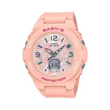 CASIO BABY-G BGA-260FL-4ADR PINK ANALOG DIGITAL PINK RESIN STRAP WOMEN'S WATCH