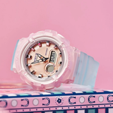 CASIO BABY-G BGA-280-4A3DR BLUE RESIN STRAP WOMEN'S WATCH