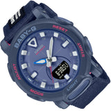 CASIO BABY-G BGA-310C-2ADR ANALOG DIGITAL BLUE  CLOTH  STRAP WOMEN'S WATCH