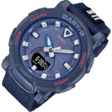 CASIO BABY-G BGA-310C-2ADR ANALOG DIGITAL BLUE  CLOTH  STRAP WOMEN'S WATCH