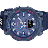 CASIO BABY-G BGA-310C-2ADR ANALOG DIGITAL BLUE  CLOTH  STRAP WOMEN'S WATCH