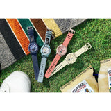 CASIO BABY-G BGA-310C-3ADR ANALOG DIGITAL GRAY CLOTH STRAP WOMEN'S WATCH