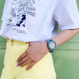 CASIO BABY-G BGA-310C-3ADR ANALOG DIGITAL GRAY CLOTH STRAP WOMEN'S WATCH