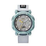 CASIO BABY-G BGA-310C-3ADR ANALOG DIGITAL GRAY CLOTH STRAP WOMEN'S WATCH