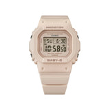 Casio Baby-G Digital Beige Resin Strap Women Watch BGD-565-4DR