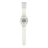 Casio Baby-G Digital White Resin Strap Women Watch BGD-565KRS-7DR-P