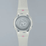 Casio Baby-G Digital White Resin Strap Women Watch BGD-565KRS-7DR-P