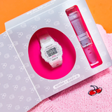 Casio Baby-G Digital White Resin Strap Women Watch BGD-565KRS-7DR-P