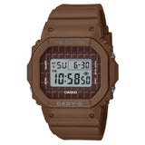 Casio Baby-G Digital Brown Resin Strap Women Watch BGD-565USW-5DR