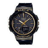 CASIO BABY-G BGS-100GS-1ADR-P DIGITAL QUARTZ BLACK RESIN WOMEN'S WATCH