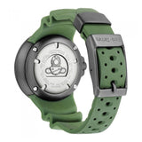 CITIZEN ECO-DRIVE BJ8057-17X GREEN RUBBER STRAP MEN WATCH