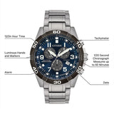CITIZEN ECO-DRIVE BL5558-58L BRYCEN TITANIUM MEN'S WATCH
