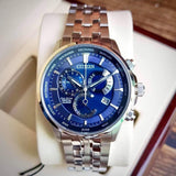 CITIZEN ECO-DRIVE BL8140-80L STAINLESS STEEL MEN'S WATCH